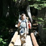 Bridge over Snow Creek at about 4000ft