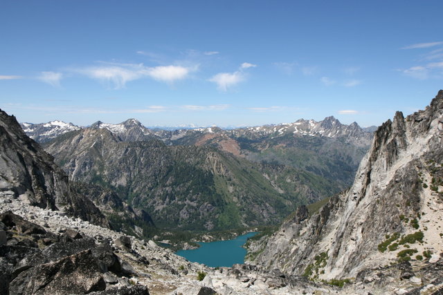 Colchuck Lake from Aasgard Pass